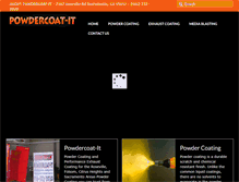 Tablet Screenshot of powdercoat-it.com